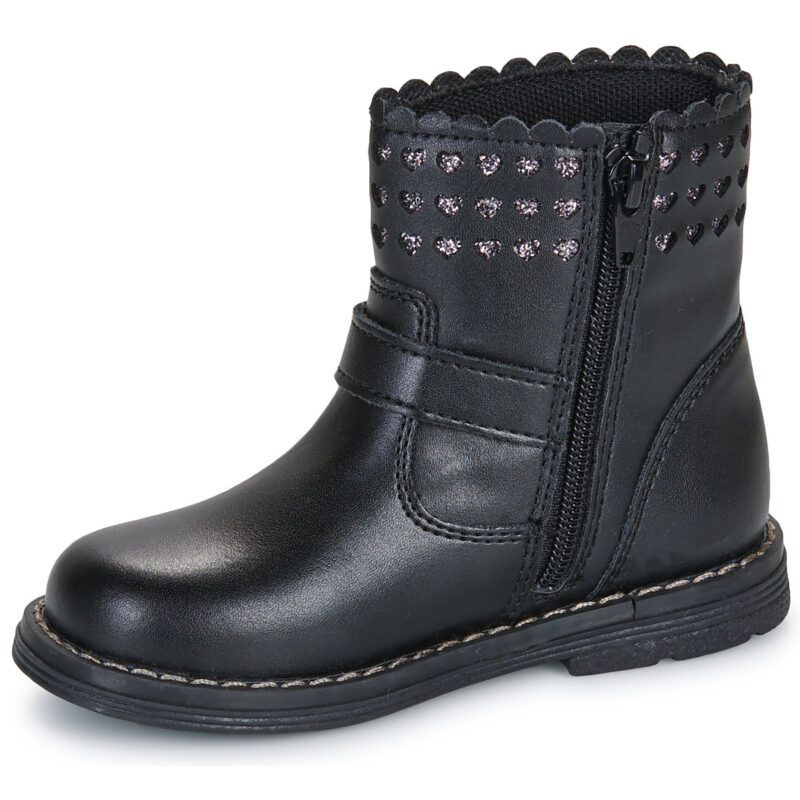 Chicco CURCUMA TRONCHETTO Schwarze Stiefel f&uuml;r M&auml;dchen - Gr&ouml;&szlig;e 4