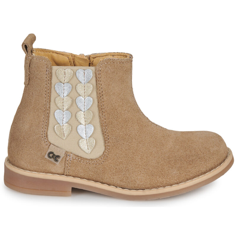 Citrouille et Compagnie EELIA Beige Boots Bambina - 2