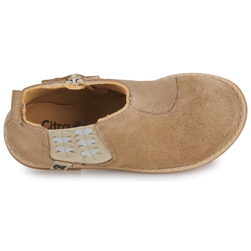 Citrouille et Compagnie EELIA Beige Boots Bambina - 6
