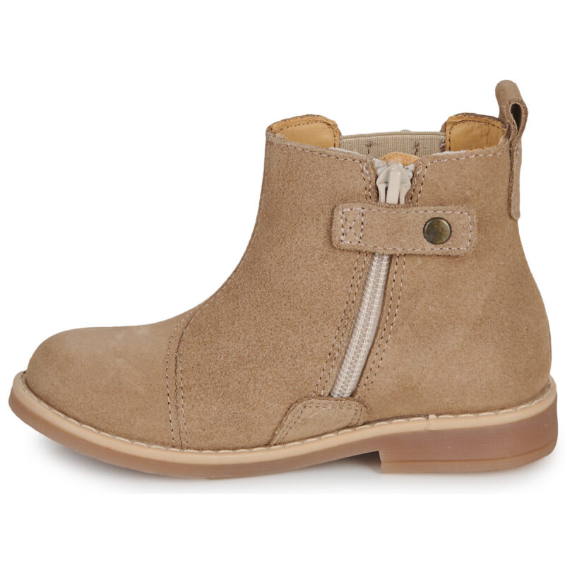 Citrouille et Compagnie EELIA Beige Boots Bambina - 4
