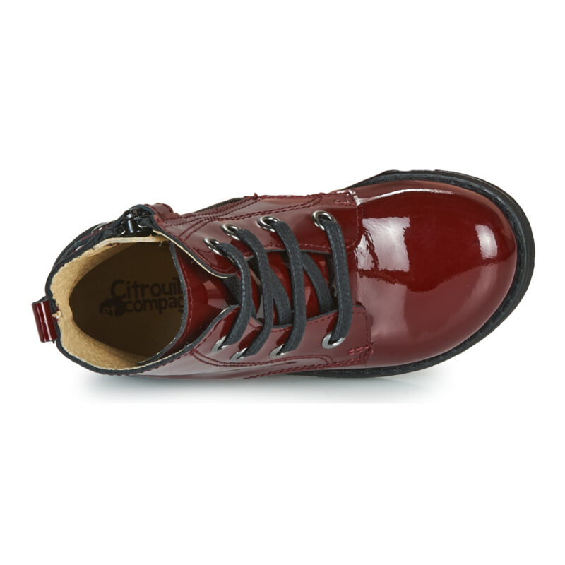 Citrouille et Compagnie HEMANU Rote Stiefel M&auml;dchen - 6