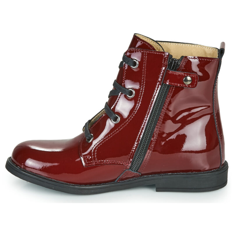 Citrouille et Compagnie HEMANU Rote Stiefel M&auml;dchen - 4
