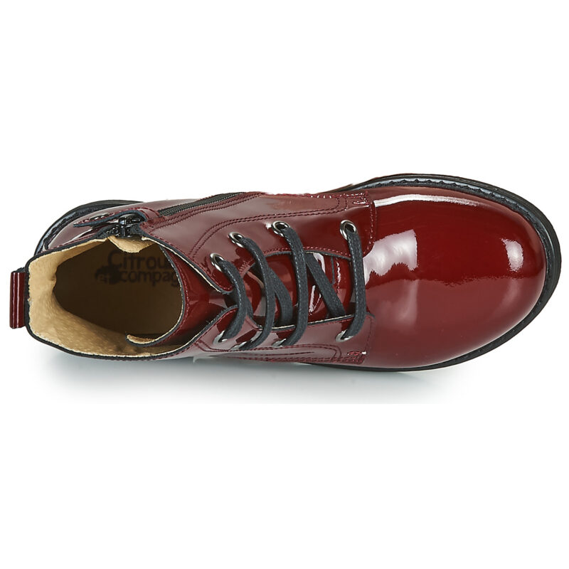 Citrouille et Compagnie HEMANU Rote Stiefel M&auml;dchen - 6