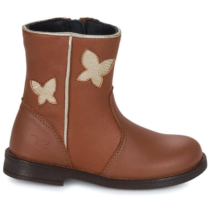 Citrouille et Compagnie HORELI Braune Stiefel M&auml;dchen - 2