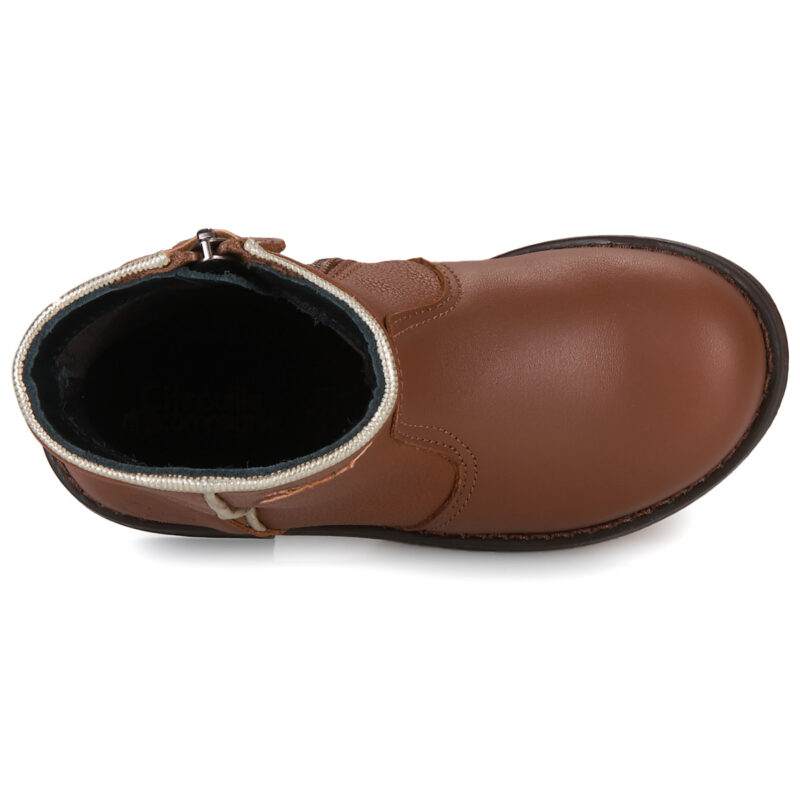 Citrouille et Compagnie HORELI Braune Stiefel M&auml;dchen - 6