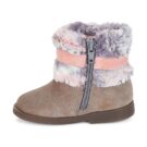 Citrouille et Compagnie JERRADJE Grigio Boots Bambina - 4