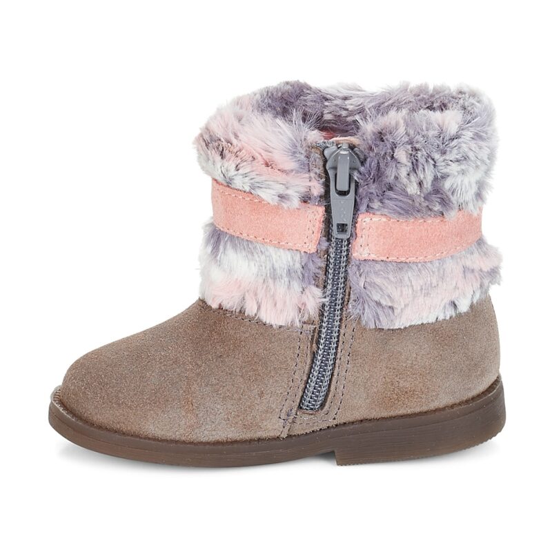 Citrouille et Compagnie JERRADJE Grigio Boots Bambina - 4