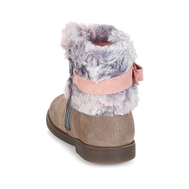 Citrouille et Compagnie JERRADJE Grigio Boots Bambina - 5