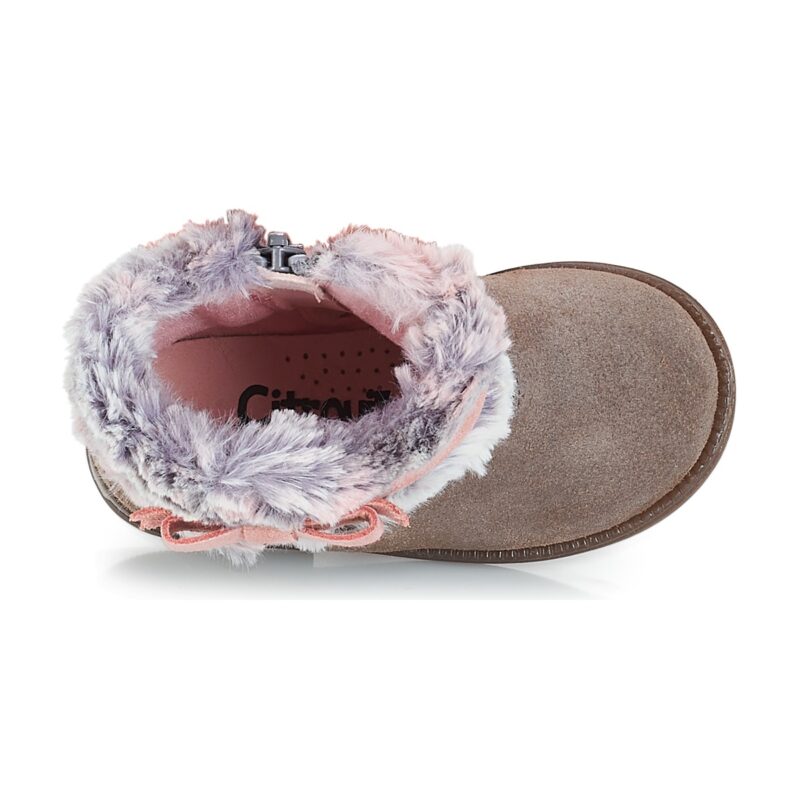 Citrouille et Compagnie JERRADJE Grigio Boots Bambina - 6
