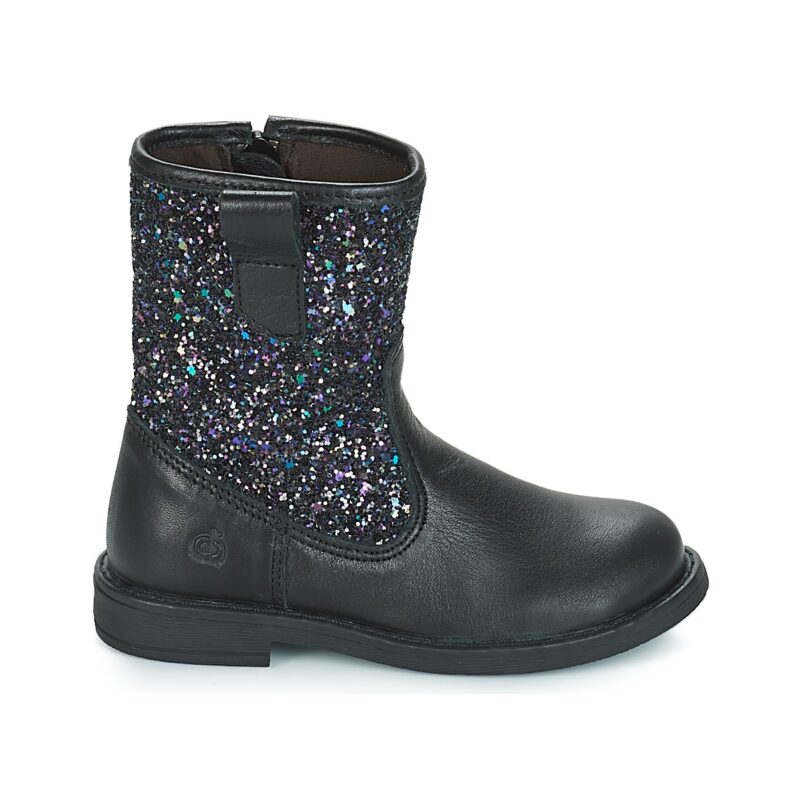 Citrouille et Compagnie JUCKER Schwarze Stiefeletten – Mädchenstiefel – 2