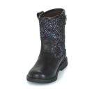 Citrouille et Compagnie JUCKER Schwarze Stiefeletten – Mädchenstiefel – 3