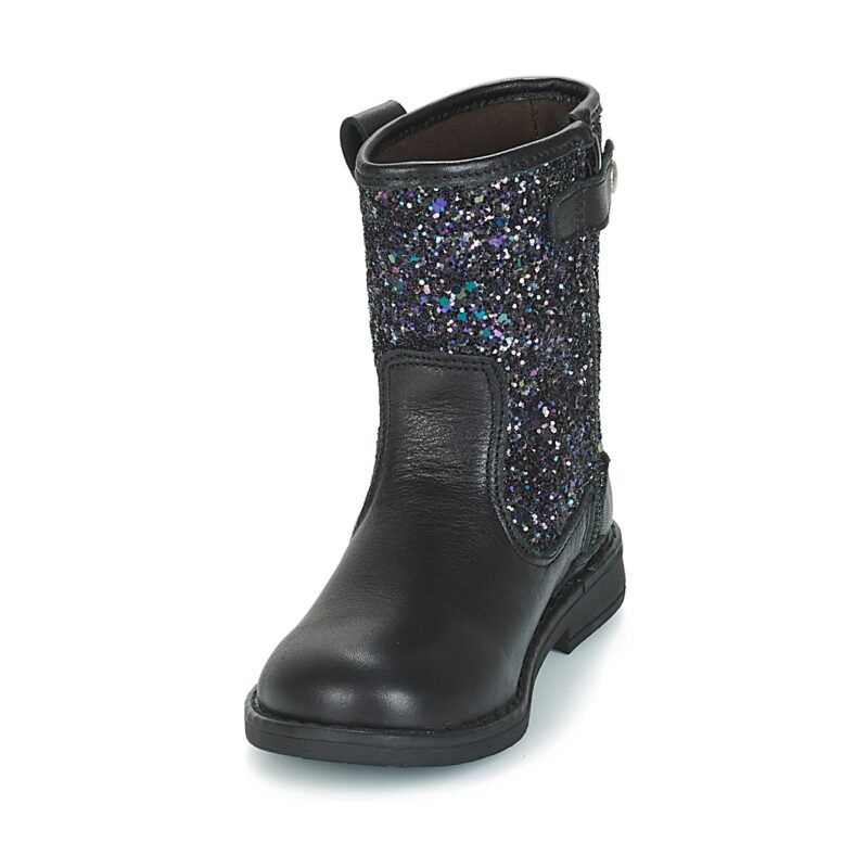 Citrouille et Compagnie JUCKER Schwarze Stiefeletten – Mädchenstiefel – 3