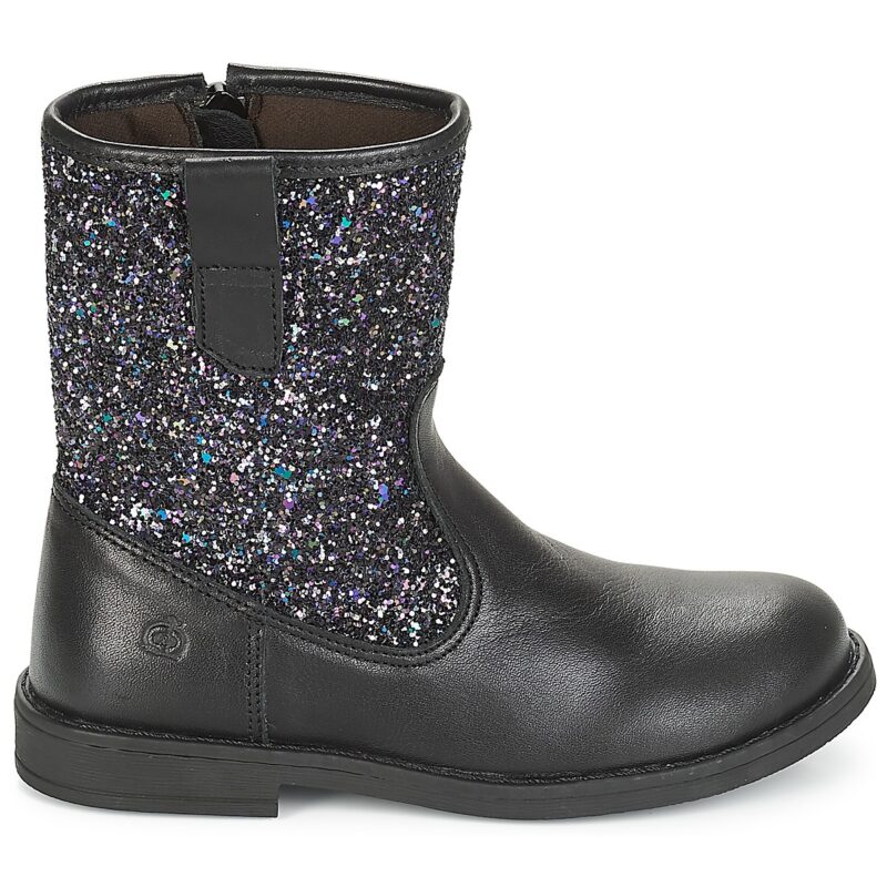 Citrouille et Compagnie JUCKER Schwarze Stiefeletten – Mädchenstiefel – 2