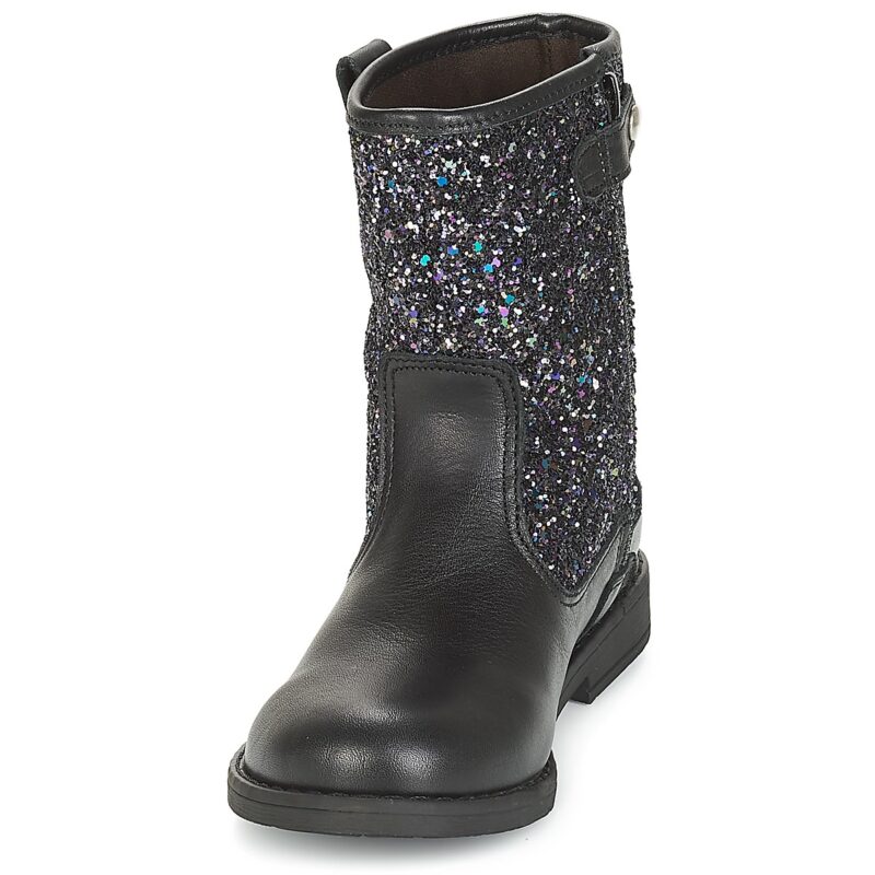 Citrouille et Compagnie JUCKER Schwarze Stiefeletten – Mädchenstiefel – 3