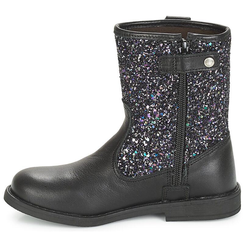Citrouille et Compagnie JUCKER Schwarze Stiefeletten – Mädchenstiefel – 4