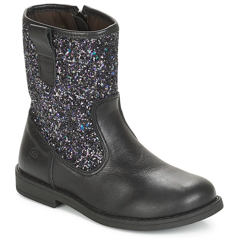 Citrouille et Compagnie JUCKER Schwarze Stiefeletten – Mädchenstiefel – 1