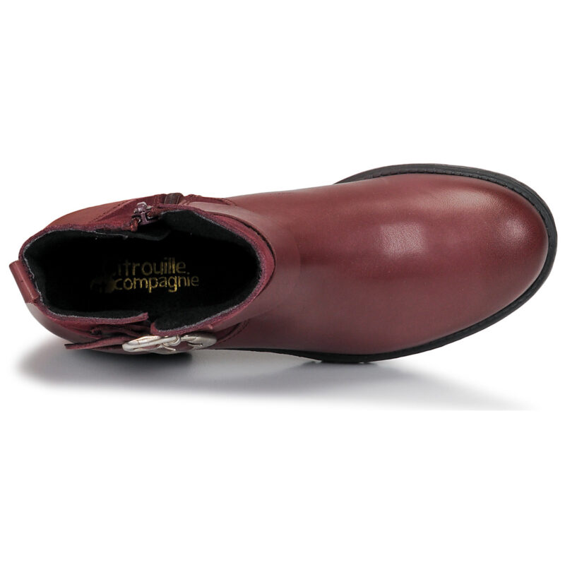Citrouille et Compagnie NIVOLE Rosso Boots Bambina - 6