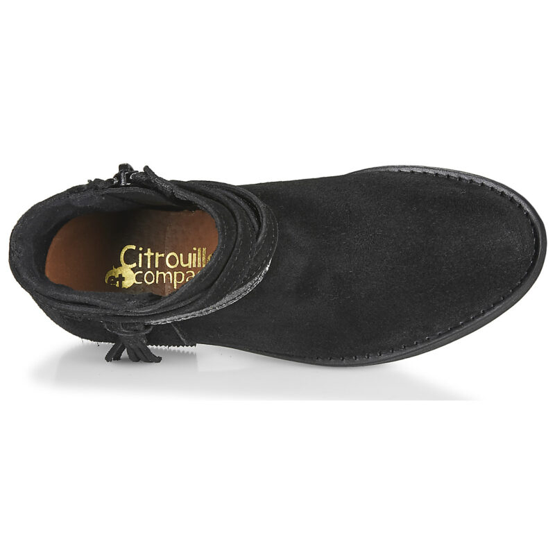 Citrouille et Compagnie NIVOLET Nero Boots Bambina - 6
