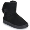 Citrouille et Compagnie NOCHOO Black Children's Ankle Boots for Girls