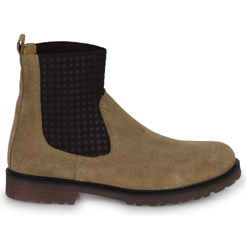 Citrouille et Compagnie OISO Brown Ankle Boots - Girls' Boots - 2