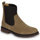 Citrouille et Compagnie OISO Brown Ankle Boots - Girls' Boots - 1