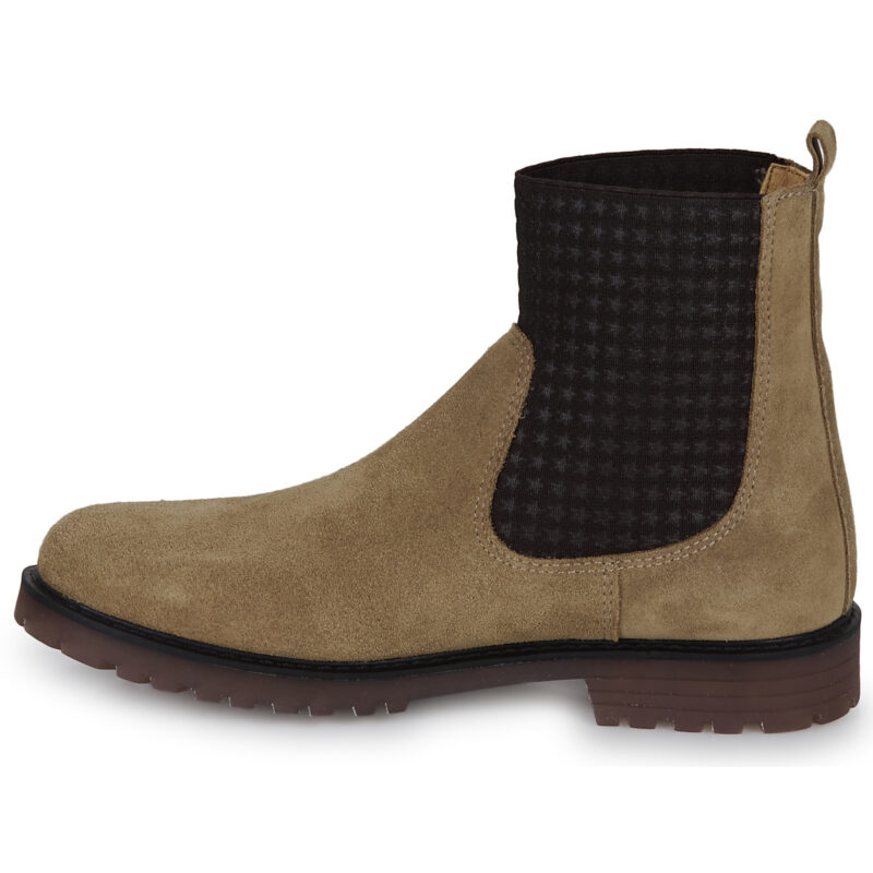 Citrouille et Compagnie OISO Brown Ankle Boots - Girls' Boots - 4