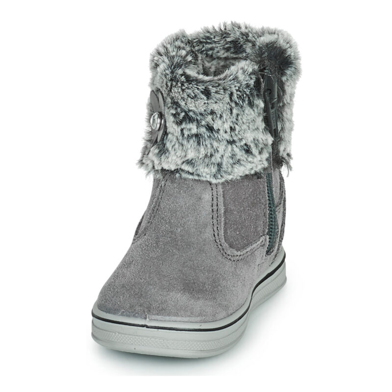 Citrouille et Compagnie PALADOU Graue Stiefel M&auml;dchen - 3