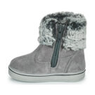 Citrouille et Compagnie PALADOU Graue Stiefel M&auml;dchen - 4