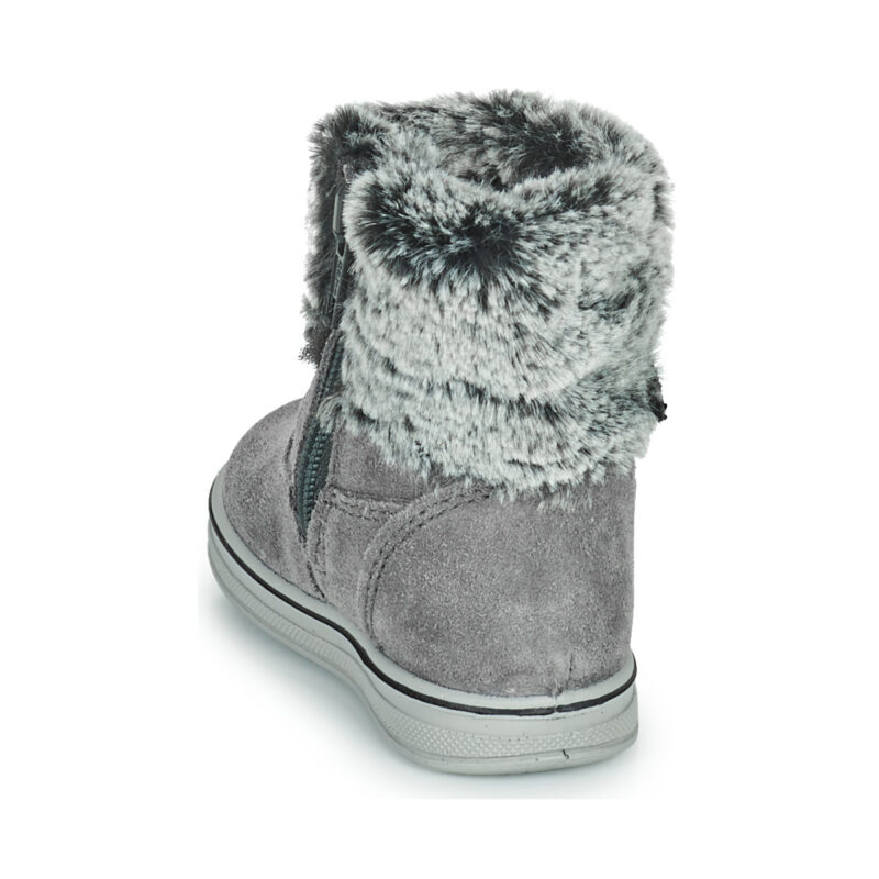 Citrouille et Compagnie PALADOU Graue Stiefel M&auml;dchen - 5
