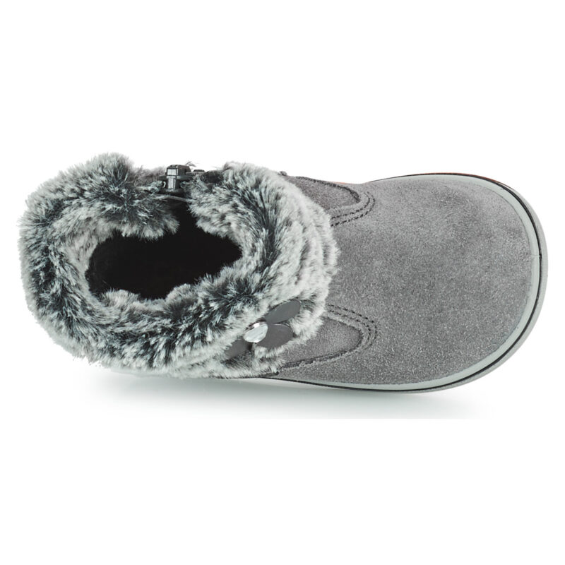 Citrouille et Compagnie PALADOU Graue Stiefel M&auml;dchen - 6