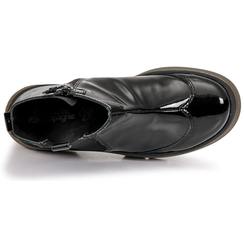Citrouille et Compagnie PATATA Nero Boots Bambina - 6