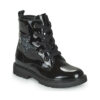 Children's and girls' ankle boots Citrouille et Compagnie PICOTI Black Citrouille et Compagnie