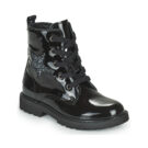 Citrouille et Compagnie PICOTI Schwarze Stiefel M&auml;dchen - 1