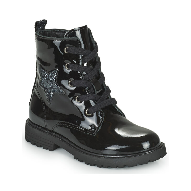 Citrouille et Compagnie PICOTI Schwarze Stiefel M&auml;dchen - 1