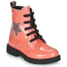 Citrouille et Compagnie PICOTI Pink Ankle Boots - Girls' Boots - 1