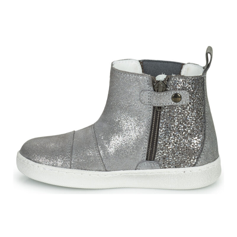 Citrouille et Compagnie PIMANE Graue Stiefel M&auml;dchen - 4