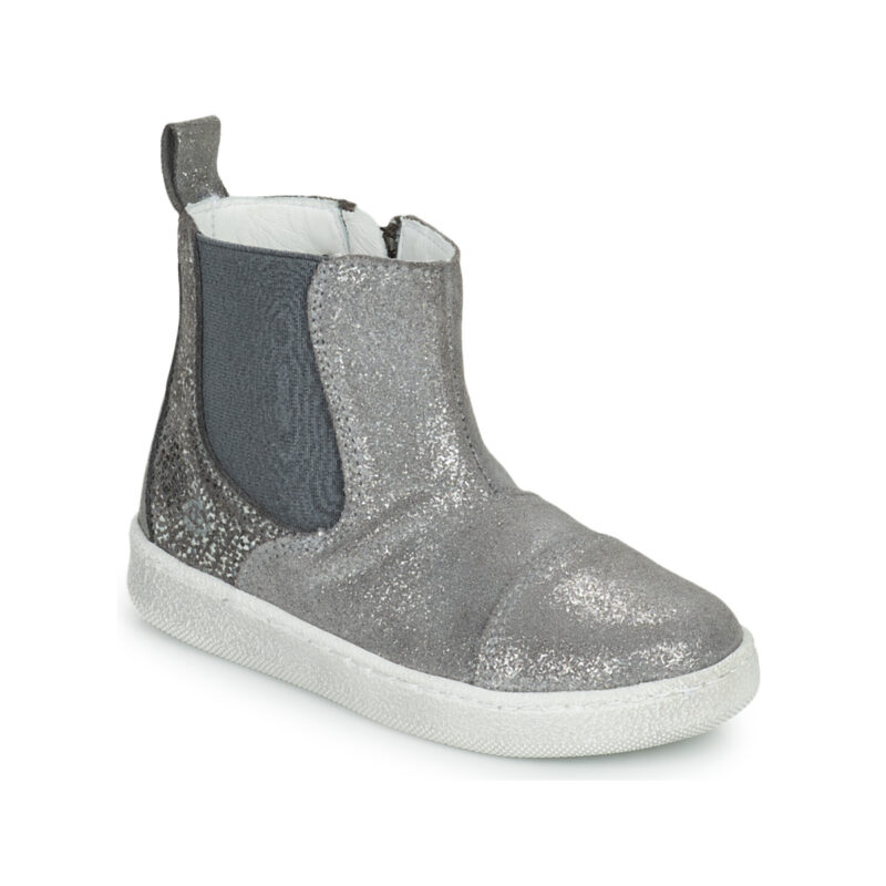 Citrouille et Compagnie PIMANE Graue Stiefel M&auml;dchen - 1