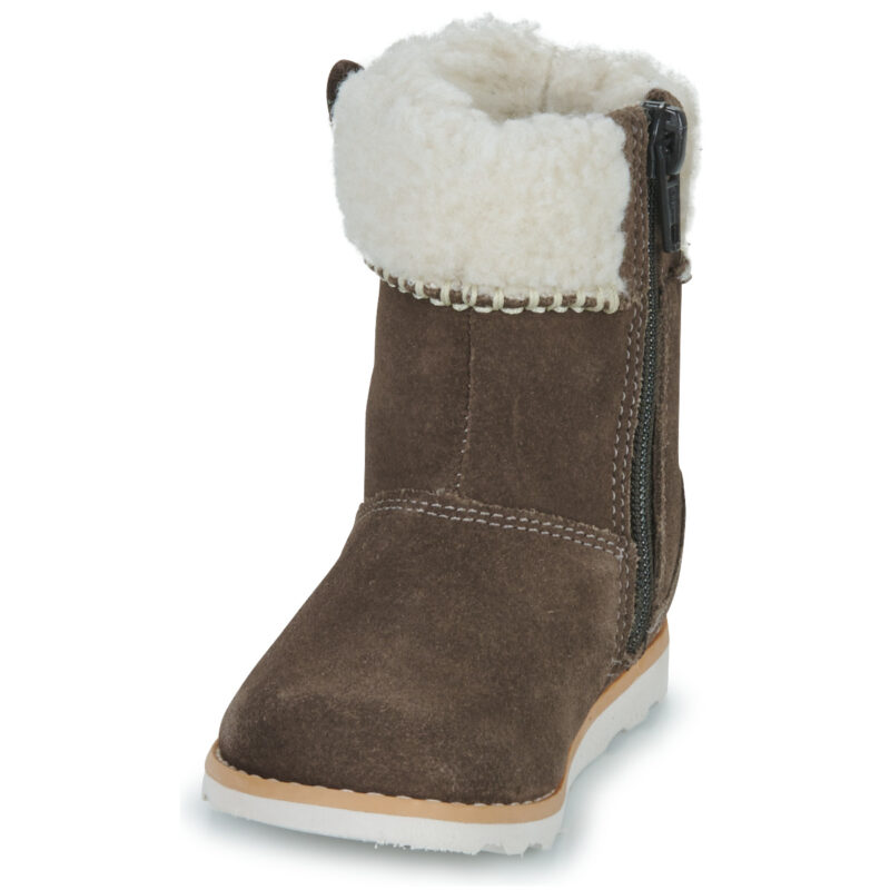 Clarks Bottes Crown Loop T marron pour filles - 3