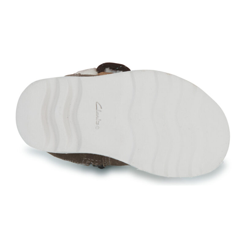 Clarks Bottes Crown Loop T marron pour filles - 7