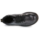 Dr. Martens 1460 J Black Silver Nebula Glitter Nero Boots Bambina - 6