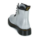 Dr. Martens 1460 J Silver Nebula Glitzer-Stiefeletten f&uuml;r M&auml;dchen - Gr&ouml;&szlig;e 5
