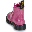 Dr. Martens 1460 T Fuchsia Silver Nebula Glitter Rosa Boots Bambina - 5