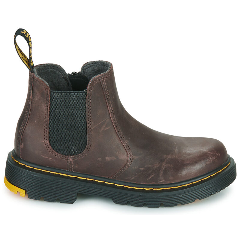 Dr. Martens 2976 J Marrone Boots Bambina - 2