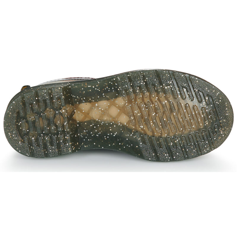 Dr. Martens GLITTER JUNIOR Nero Boots Bambina - 7