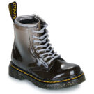 Dr. Martens GLITTER Nero Boots Bambina - 1