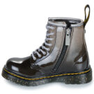 Dr. Martens GLITTER Nero Boots Bambina - 4