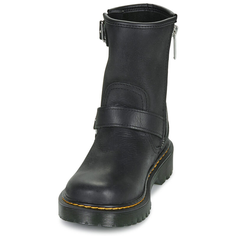 Dr. Martens Genaya Black Wyoming Nero Boots Bambina - 3