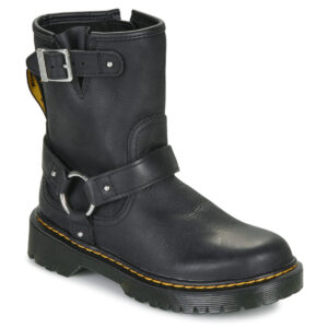 Stivaletti bambini ragazza Dr. Martens  Genaya Black Wyoming  Nero Dr. Martens 190665759372