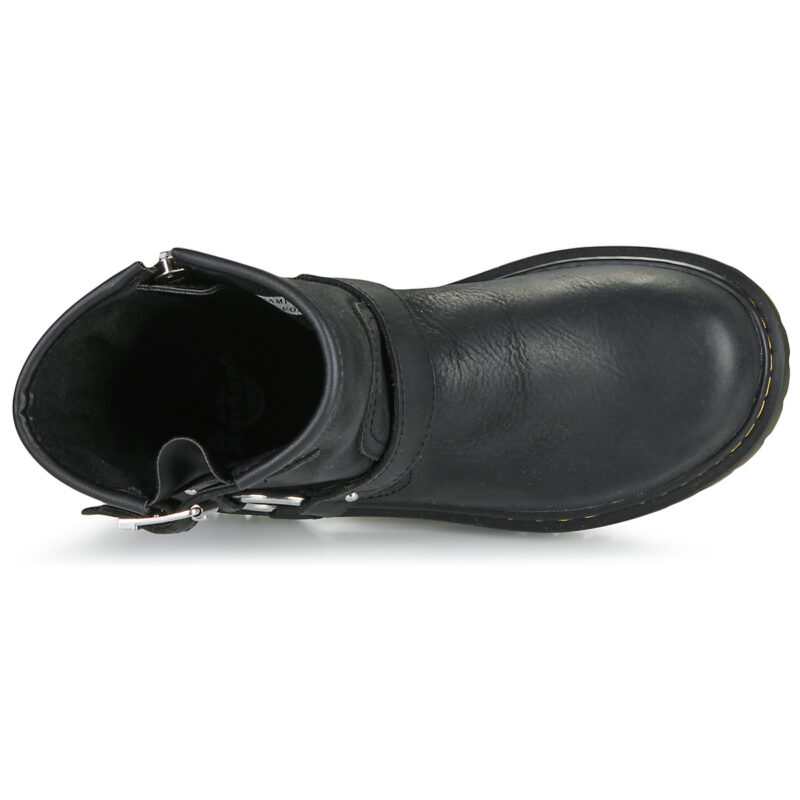 Dr. Martens Genaya Black Wyoming Nero Boots Bambina - 6