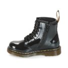 Dr. Martens PATENT TODDLER Nero Boots Bambina - 4